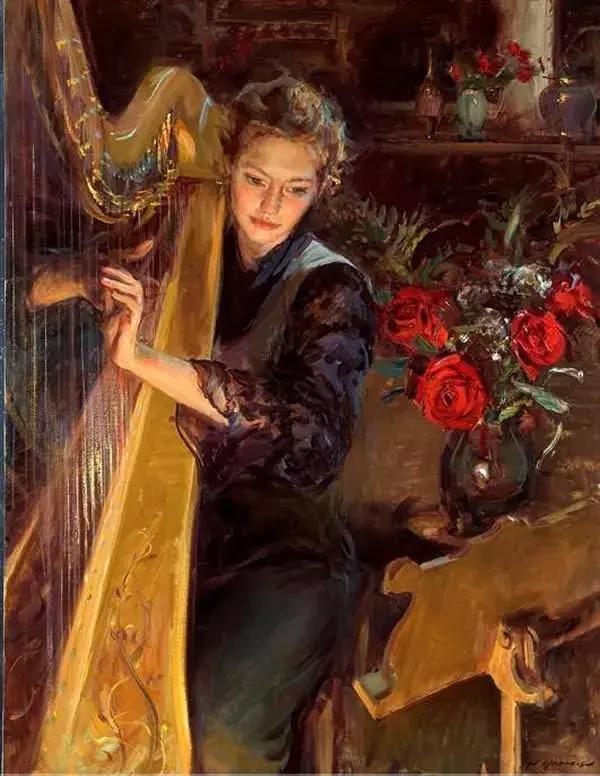 仙女的竖琴视频,仙女的竖琴指法