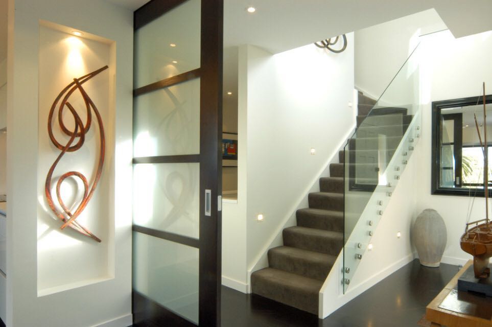 一楼有楼梯的房子怎么装修,40平方公寓楼中楼楼梯款式