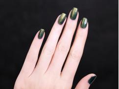 猫眼胶爆款法式,深色系猫眼胶款式推荐