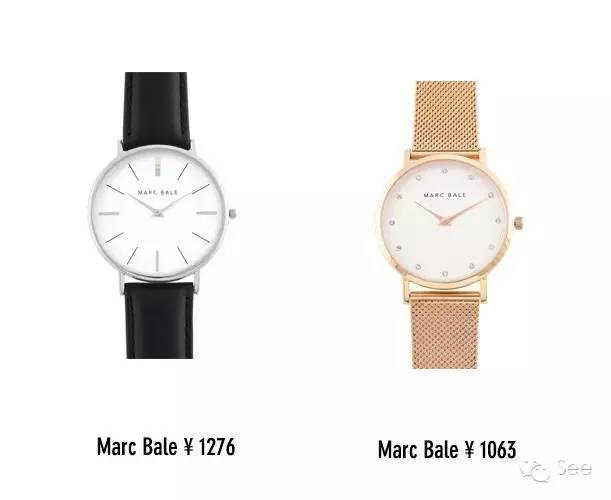 18万左右的名表,1500元左右的dw手表