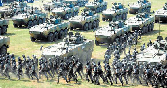 这款游戏完美诠释了汉字的意义,游戏中的中国步战车