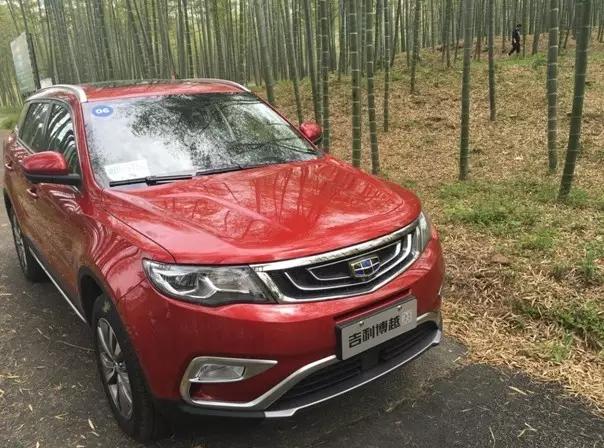 吉利博越试驾16年1.8t中控台,吉利博越试驾车一万公里可以买吗