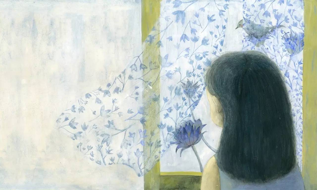 明明可以靠颜值却偏偏靠才华画画,明明能靠颜值非要靠画画