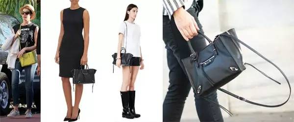 balenciaga机车包mini,复古机车包大容量