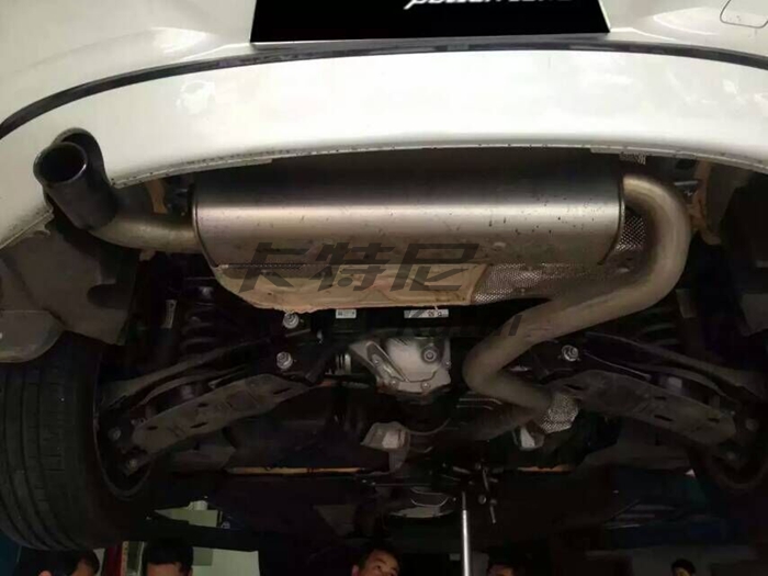 宝马118改排气,宝马118改钛合金排气