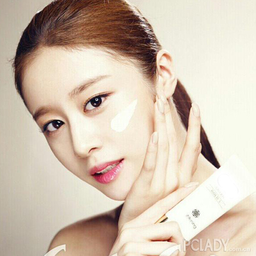 宽眼距的眼妆画法,眼部紧致眼型画法