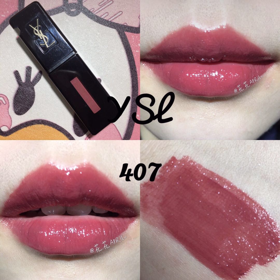 口红推荐ysl镜面,大牌口红推荐ysl407
