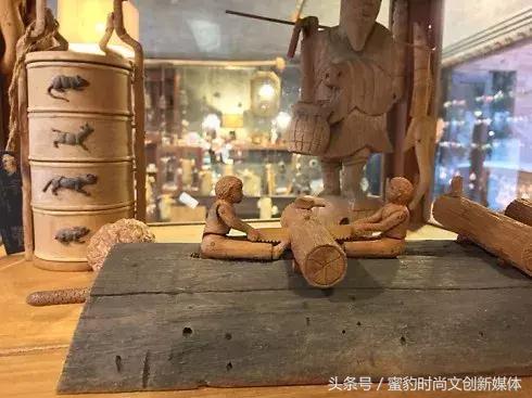 【蜜豹文创】记忆中的童年世界，清迈SilverBirch木刻动物家饰店