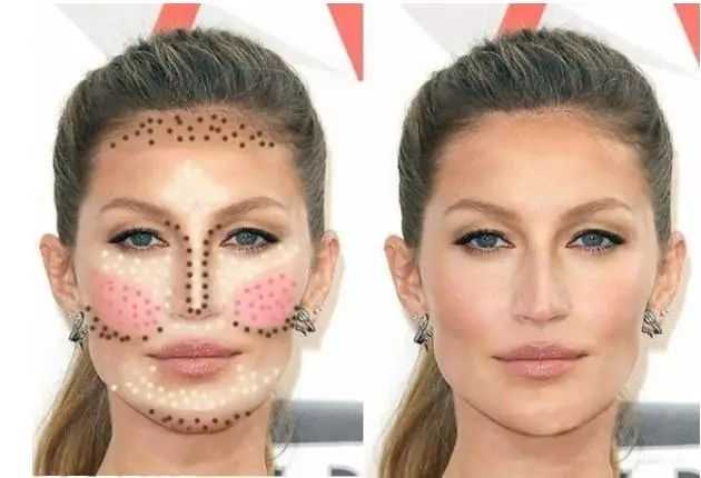 精致小v脸的正确方法,立体小v脸的画法