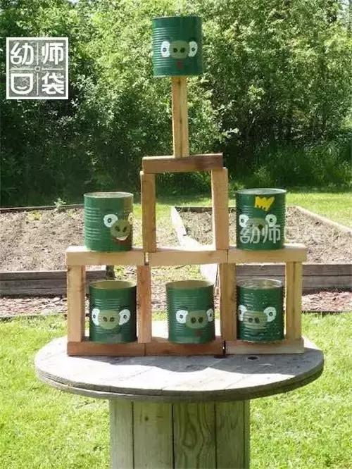 自制体育玩教具一物多玩,100种大班自制户外体育教具