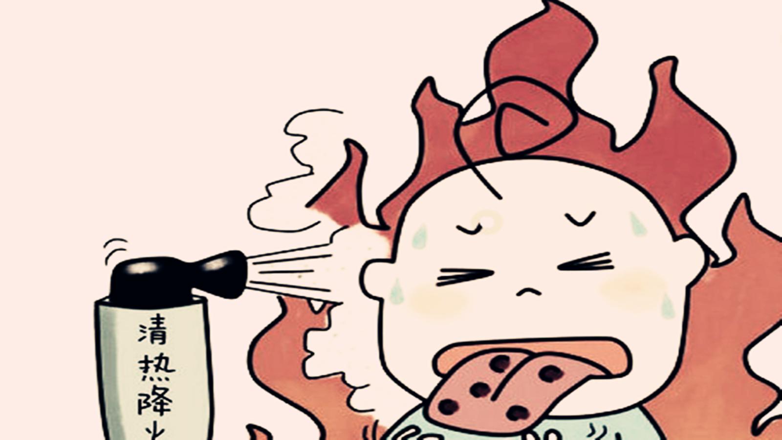 孩子上火了怎么降火最快最好,孩子上火积食吃什么去火快