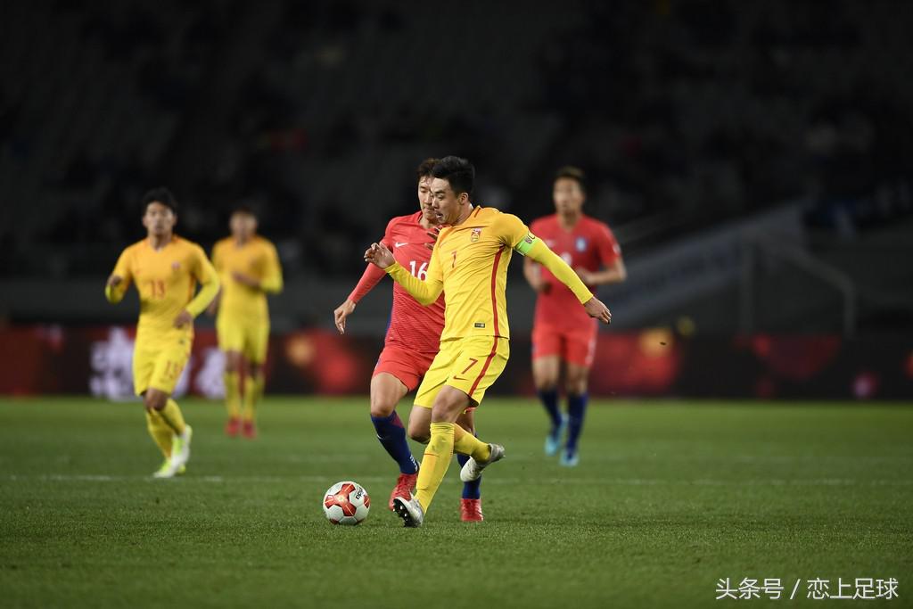 图集：中韩各入两球平局收场，于大宝再度破韩激情庆祝