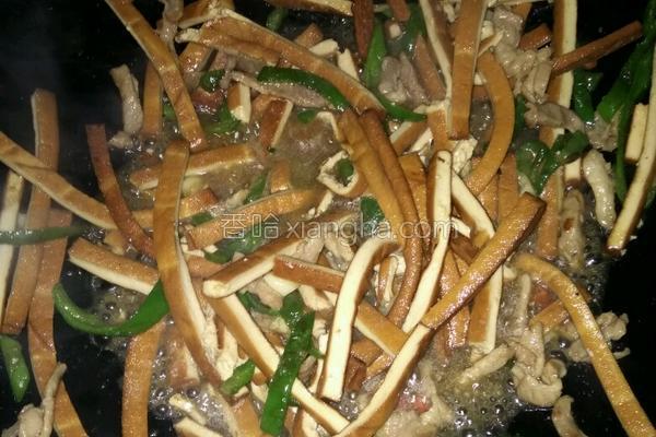 豆干炒肉片教学视频,豆干炒肉丝的家常做法