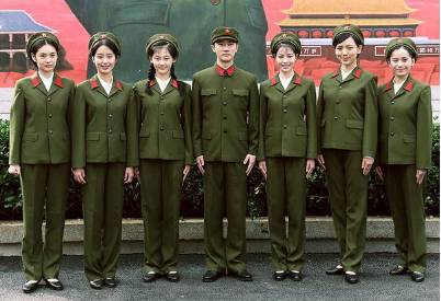 65式军服再现芳华,65式军服震撼全世界