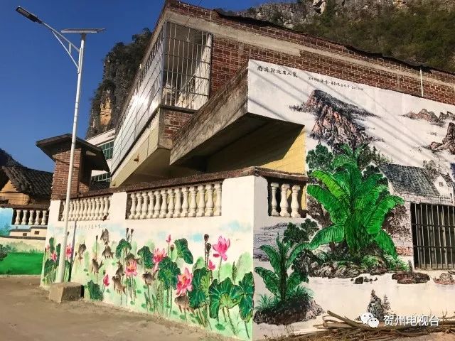 黄姚壁画,黄姚古镇的壁画