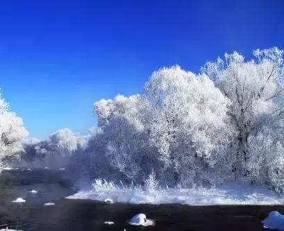 逊克雾凇美景,黑河市大平台雾凇旅游攻略