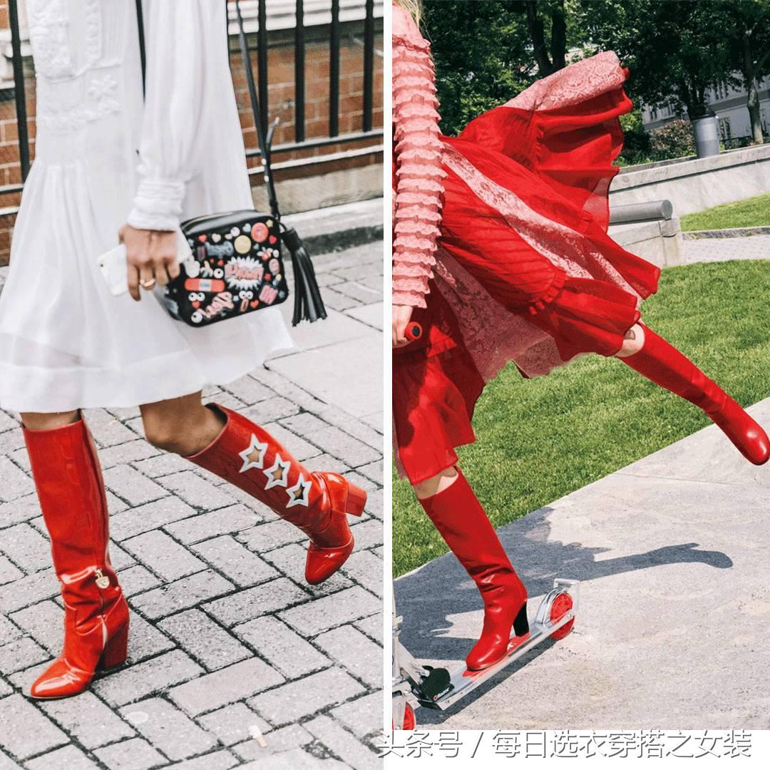 杨幂娜扎抢着穿长筒马丁靴 (看看杨幂热巴这样穿是有多美)