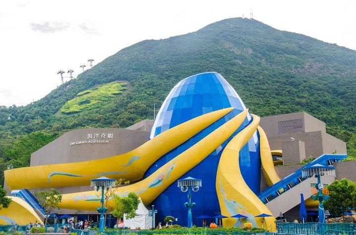 游玩香港海洋公园视频,玩转香港攻略5天4晚