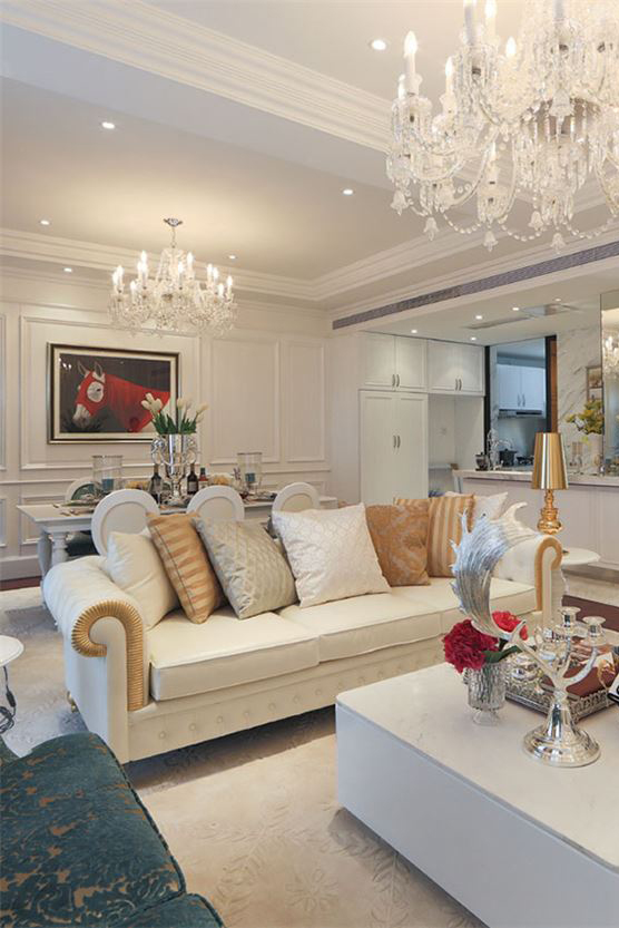 恒大城户型装修效果图,赣州恒大城128平装修效果图