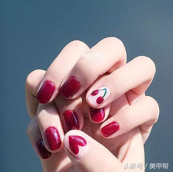 好看的美甲图片2021网红爆款美甲,2017年8种爆款美甲你做过几种