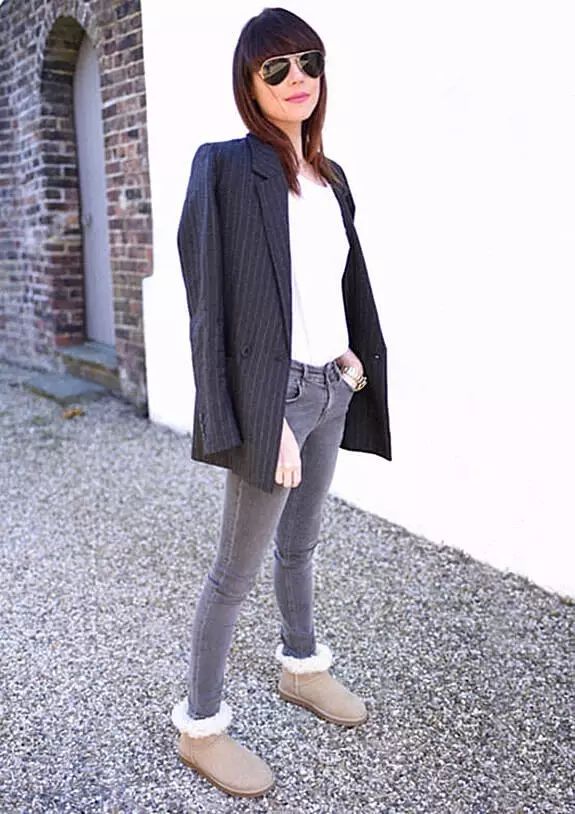 ugg时髦,ugg穿搭很潮却很土