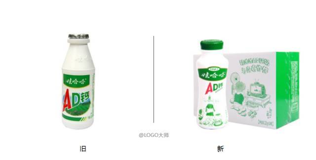 娃哈哈ad钙曝光视频,娃哈哈ad钙包装换了吗