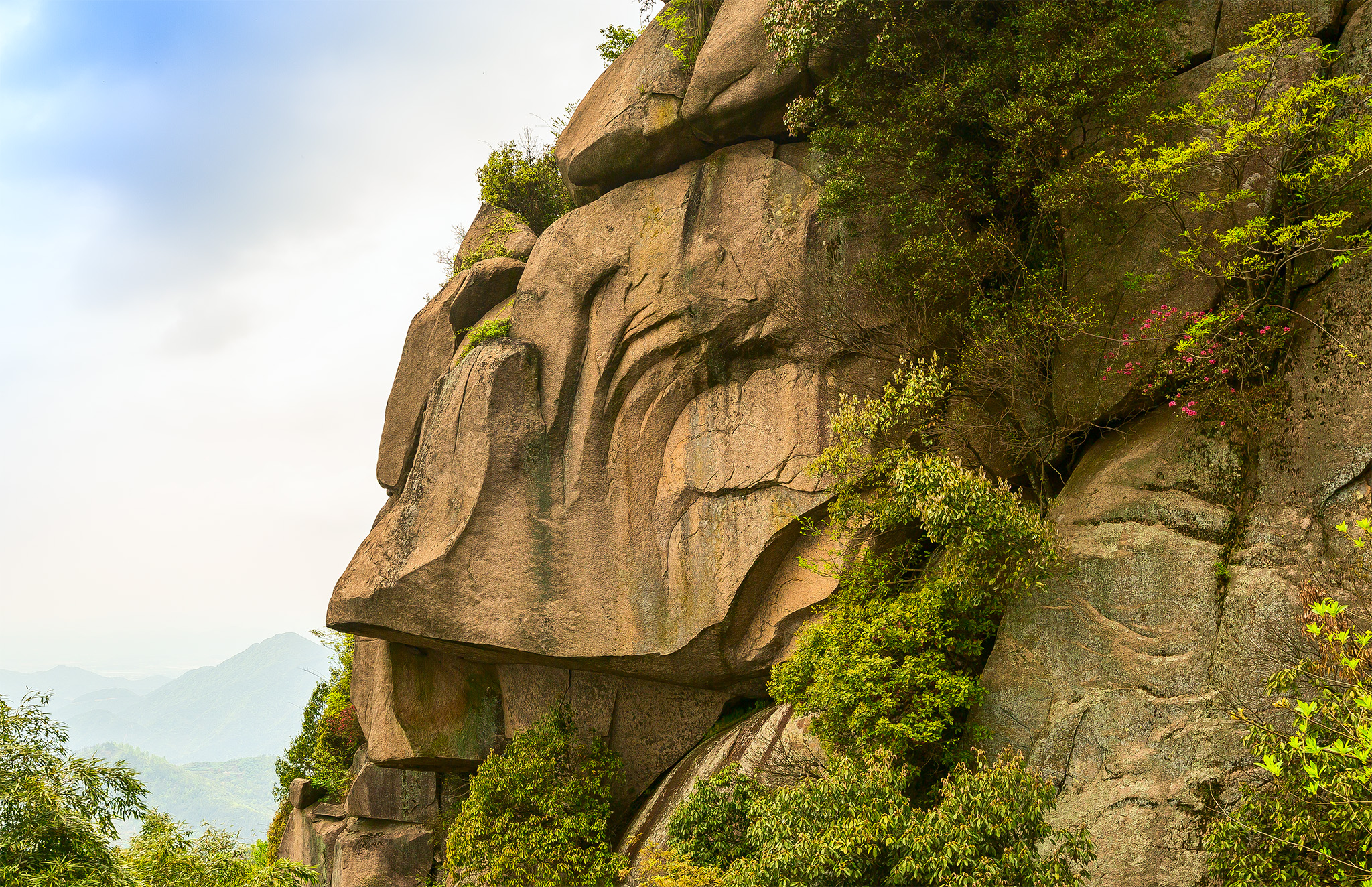 四明山地质公园和四明山森林公园,观四明山云海仙境有感