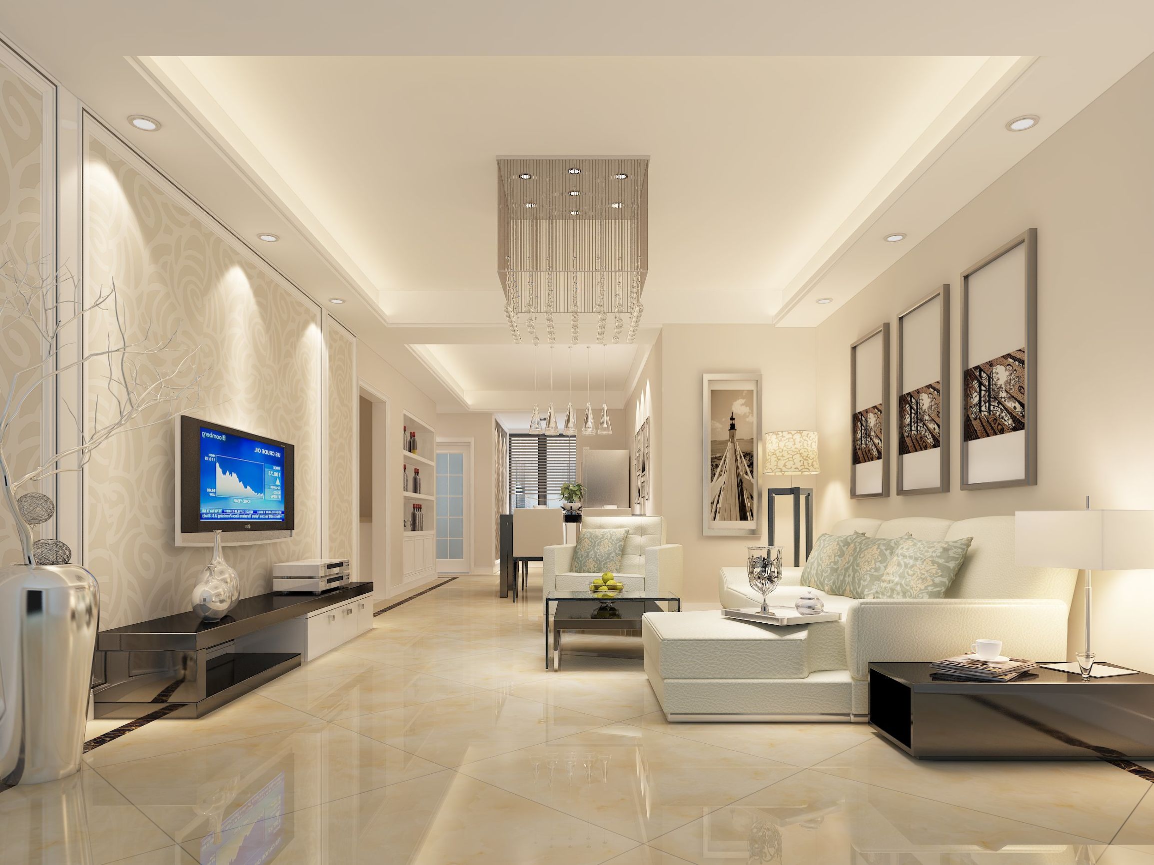 适合极简新中式的东鹏瓷砖,东鹏瓷砖新款实铺效果