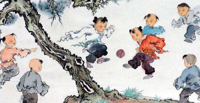 足球与中国的蹴鞠有什么关系,足球起源于中国的蹴鞠