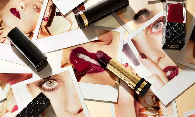 gucci金管口红试色217和515,gucci口红试色大全