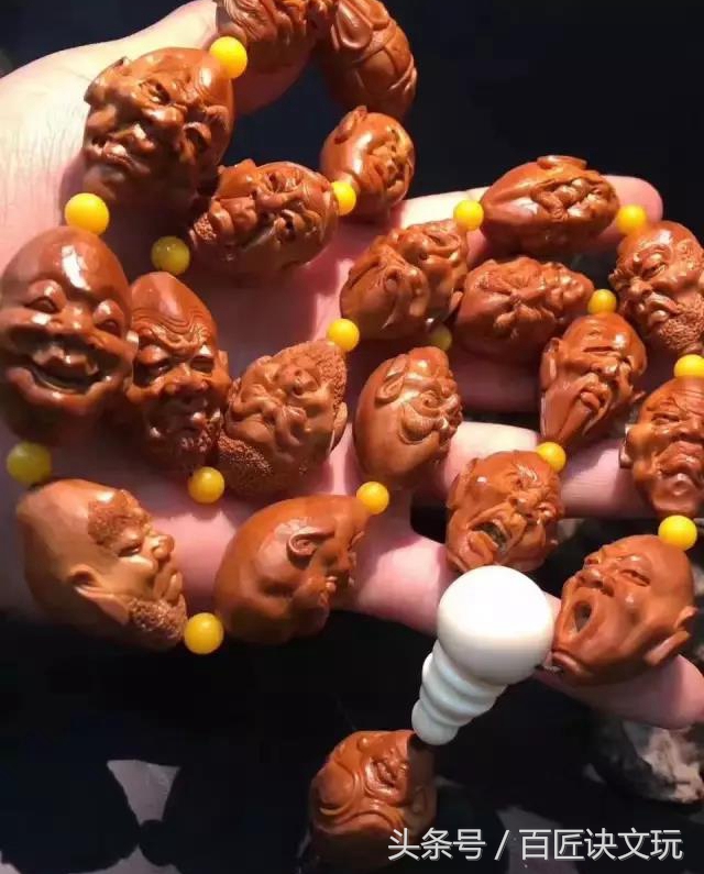 橄榄核十八罗汉怎么辨认,橄榄核十八罗汉的盘玩方法