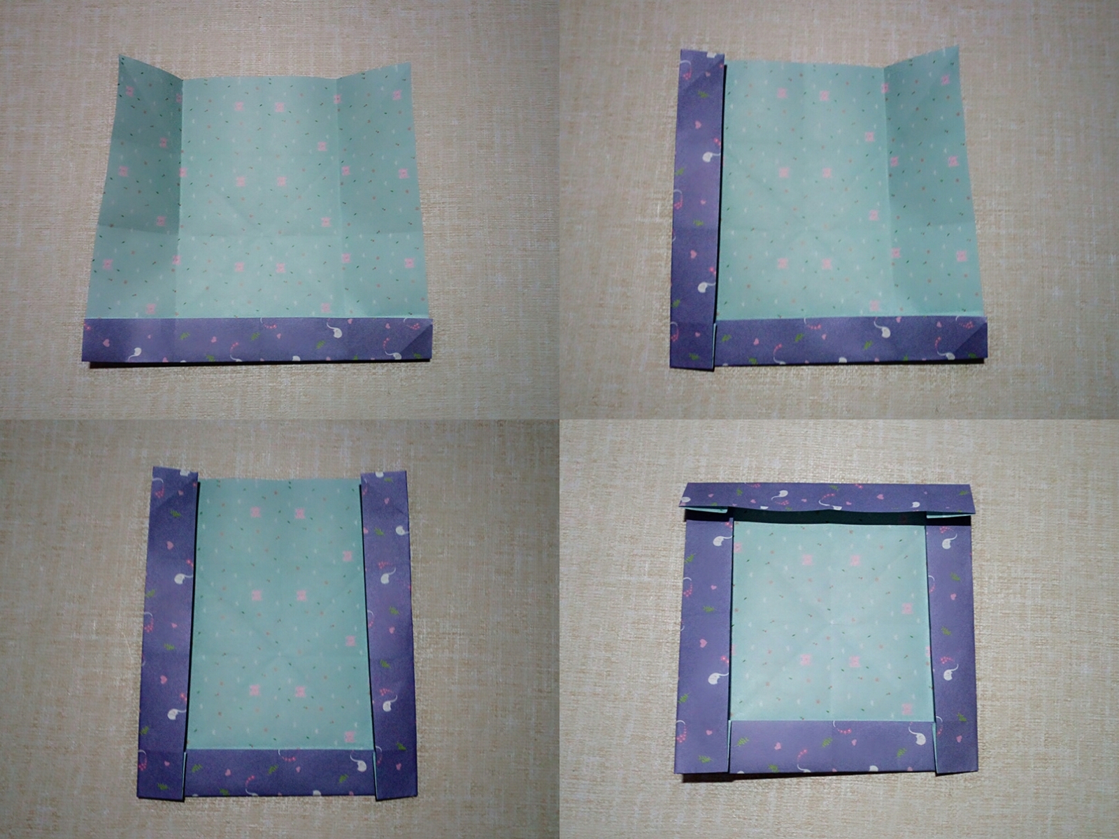 折纸四叶草信封大全,四叶草信封折纸教程简单