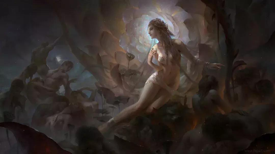 又是一位可以靠脸吃饭，却为画画抛弃铁饭碗，终成CG界的大神！