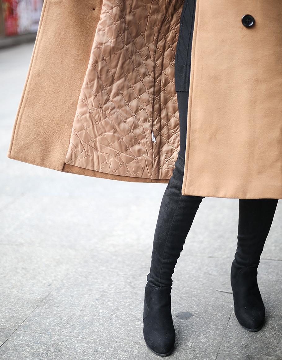 韩国东大门金标双面羊绒大衣精品,韩国东大门原单大衣