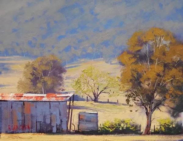 光影十足的风景油画欣赏太美了,100幅经典风景油画图文