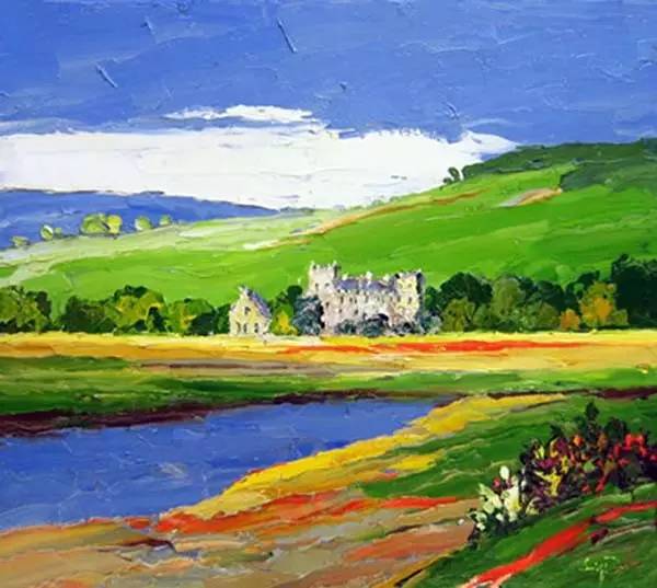 十大惊艳的风景油画,十大惊艳风景的油画