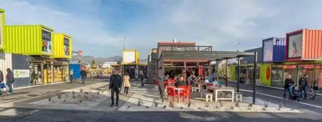 基督城最大的商业中心,基督城集装箱