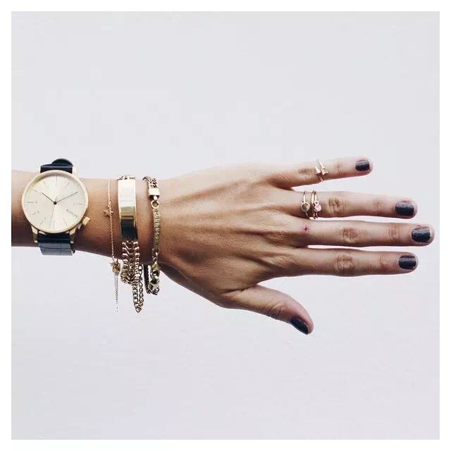 今年给自己买了个表,我去年买了一个表