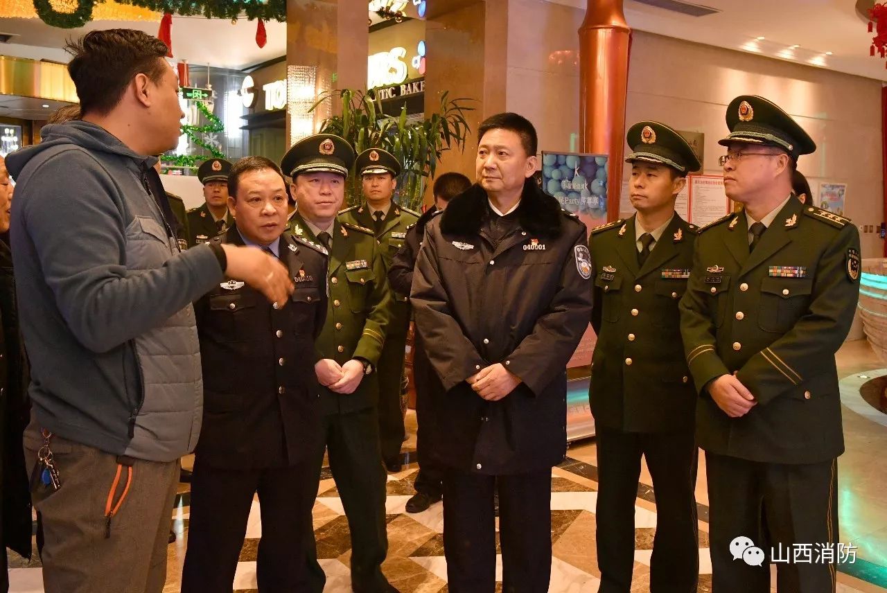 吕梁市平安夜消防安全夜查行动,我市开展消防安保集中夜查行动