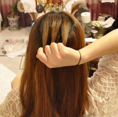 最简单的100种编头发教程,编美丽的头发