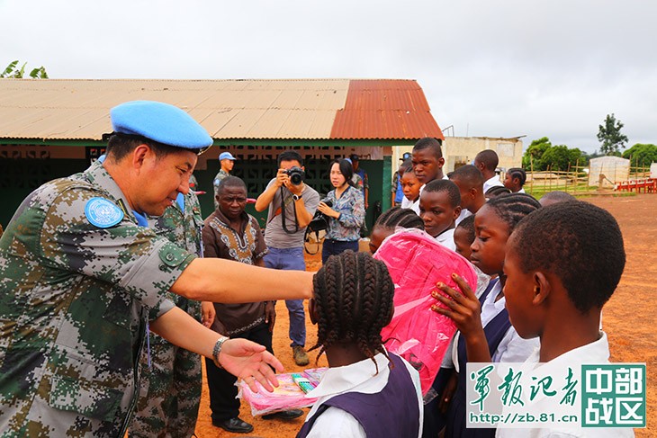 真实的第十批维和工兵,中国第四批赴利比里亚维和工兵