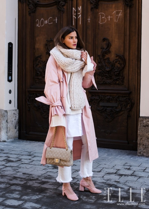 围巾怎么裹头发,围巾怎么裹脸