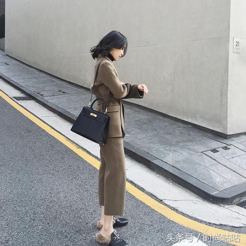 朵以气质双面呢大衣,气质双面呢大衣搭配什么鞋