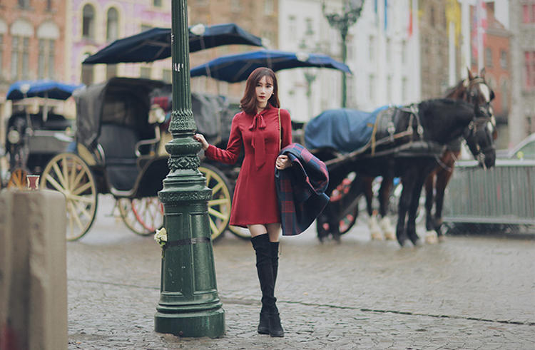 蝴蝶结甜美气质又减龄,蝴蝶结造型俏皮又可爱满屏少女心