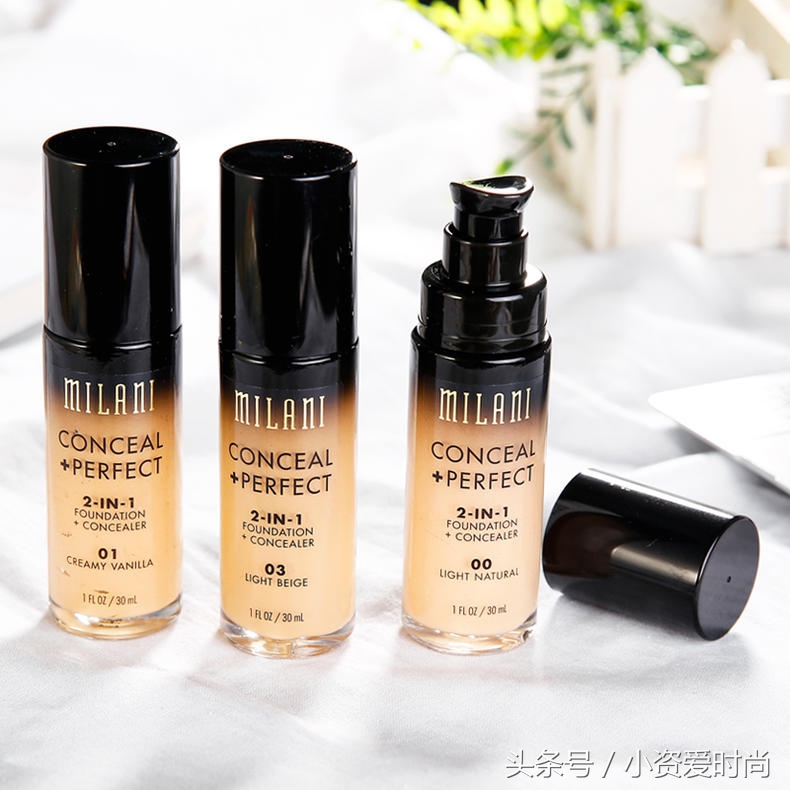 水润遮瑕粉底液自然裸妆持久轻薄,轻薄混干粉底液大牌