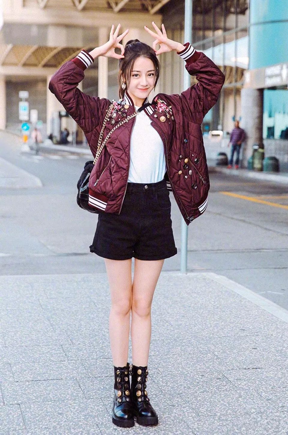 杨幂秋冬新款靴,杨幂热巴唐嫣同款