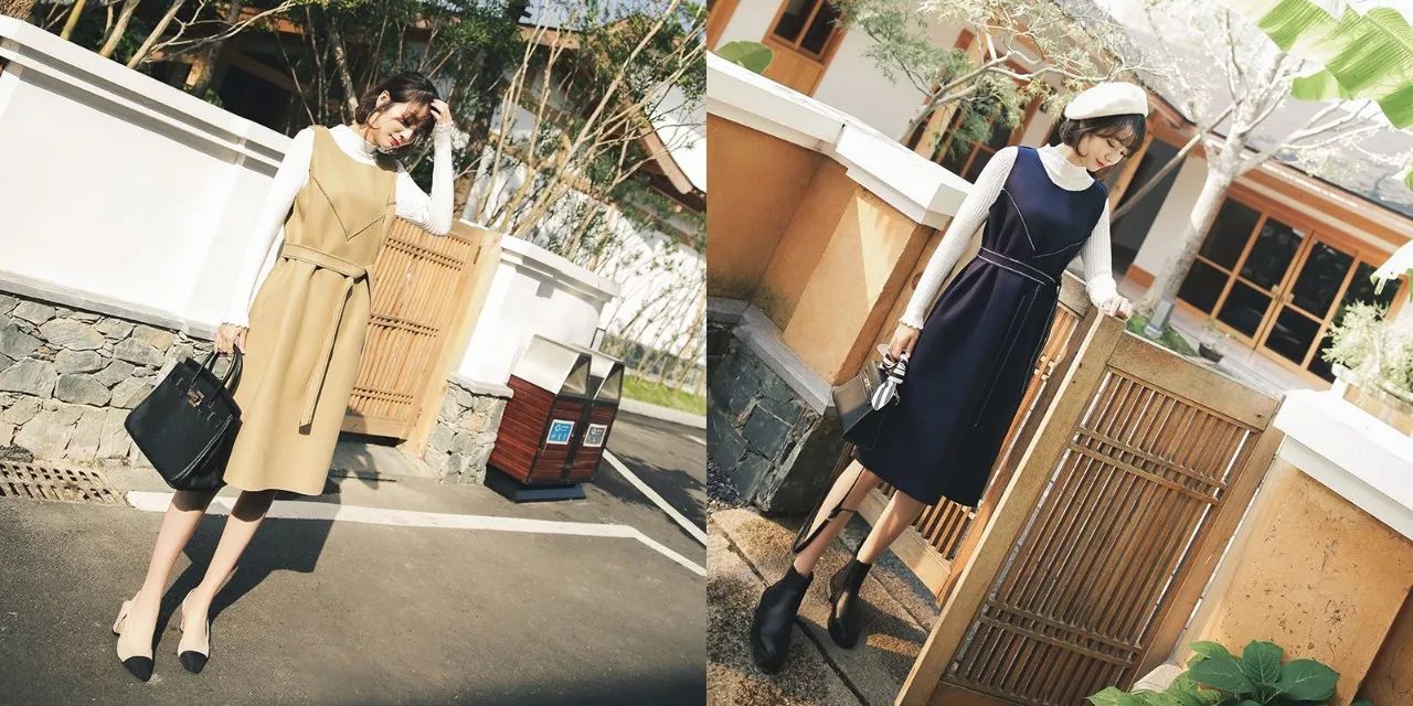 别再说贫穷限制你变美，一条背心裙让你从冬天穿到来年春天！