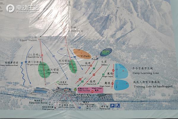石京龙滑雪场：配套设施齐全/滑雪环境棒