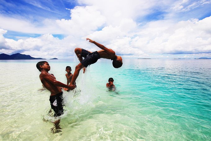 【一只熊的冒险】薄荷色夏日梦，马来西亚沙巴亚庇仙本那历险记——敦沙卡兰海洋公园（完）