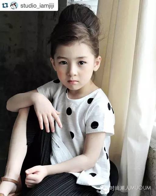 韩国小麻豆ellie春夏甜美童装搭配